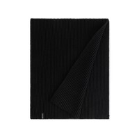 Ribbed Sjaal Black