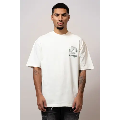 Equalité Leo Oversized Tee Off White