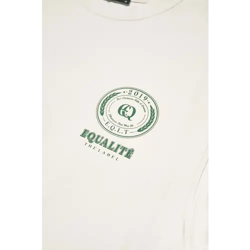 Equalité Leo Oversized Tee Off White
