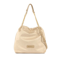 Qube Hobo Bag Beige