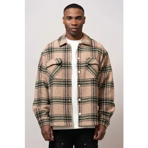 Equalité David Overshirt Camel