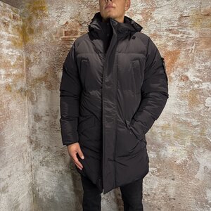 Pure Path Activewear Parka  Black
