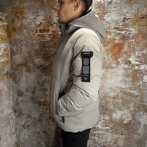 Pure Path Activewear Hooded Jacket Grey