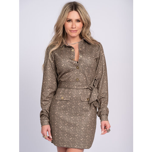 Nikkie Huesca Dress Coffee
