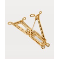 Adalynn Broche Antique Gold