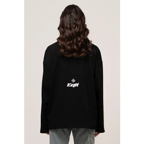Equalité Jersey Longsleeve Polo Black