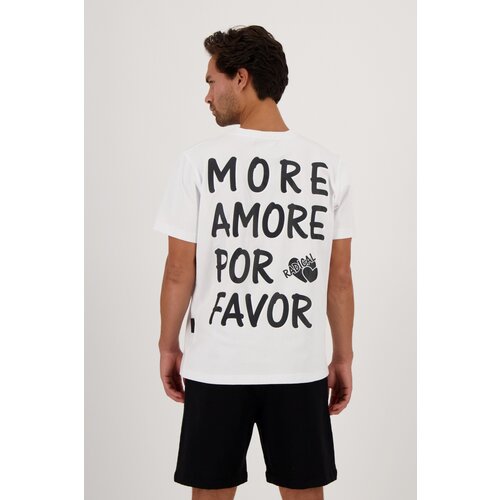 Radical T-shirt More Amore White