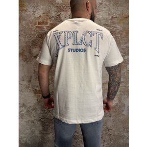 Xplct Studios Stitch Tee White Xplct Studios Stitch Tee White