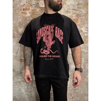 Eagle Boxy Tee Black