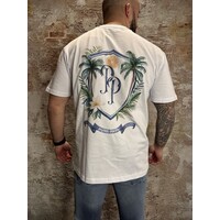 Tropical Crest T-shirt White