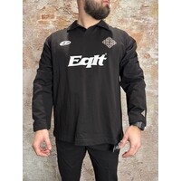 Jersey Longsleeve Polo Black