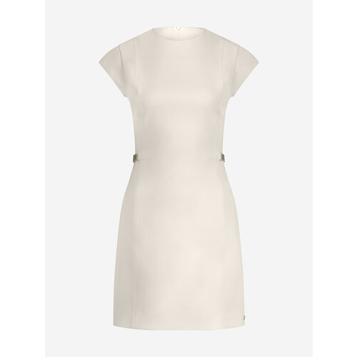 Nikkie Iringa Fitted Dress Cream