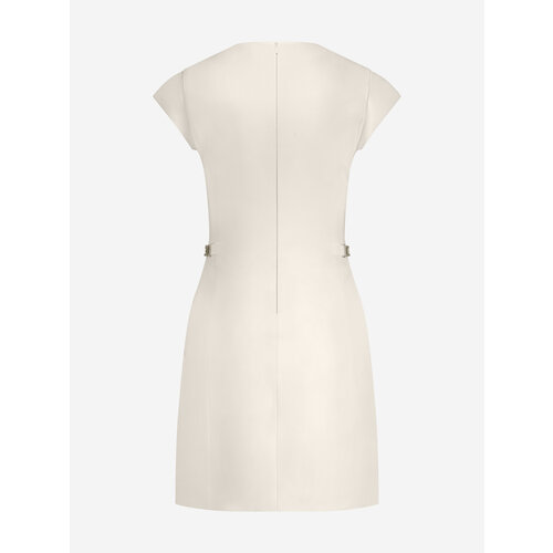 Nikkie Iringa Fitted Dress Cream