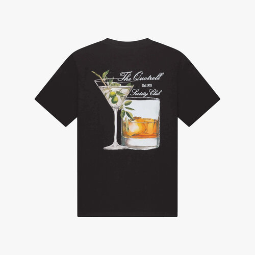 Quotrell Salud Regular Tee Black White