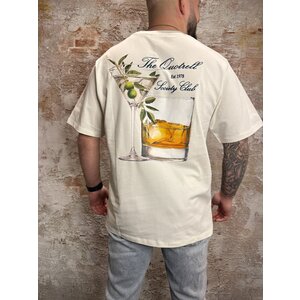 Quotrell Salud Regular Tee Offwhite Green