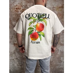 Quotrell Peaches Regular Tee OffWhite Green