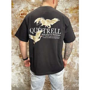 Quotrell Heron Oversized Tee Black