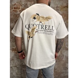 Quotrell Heron Oversized Tee White
