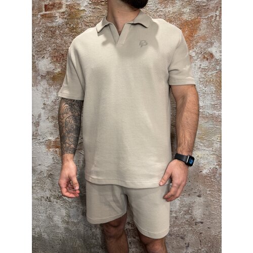 Pure Path Waffle Shorts Sand