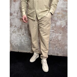 Circle Of Trust Adam Cotton Linen Chino Beige