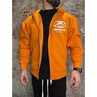 Arid Oversized Full Zip Orange