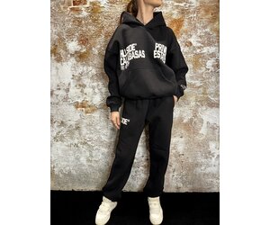 Hillside The Label Calabasas Tracksuit Black - Have2Have Fashion