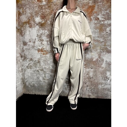 Equalité Oversized Track Pants Off White Equalité Oversized Track Pants Off White