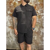 Tech Short Set Black