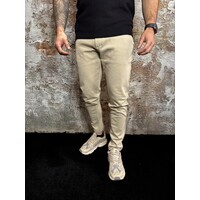 Foma Slim Fit Pants Greige