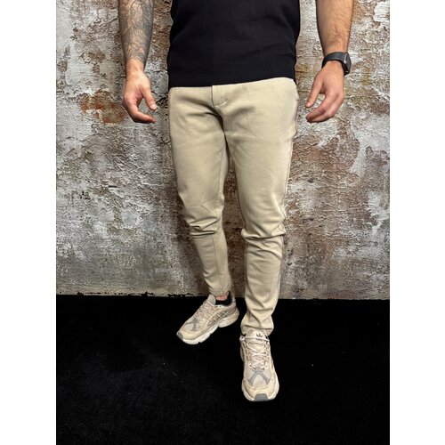 Quotrell Foma Slim Fit Pants Greige Quotrell Foma Slim Fit Pants Greige