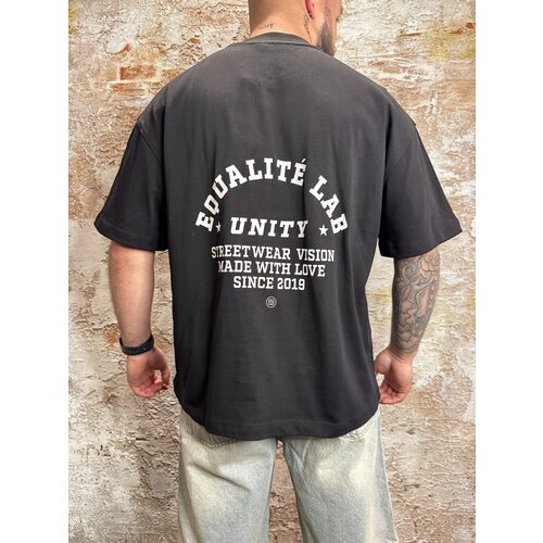 Equalité Lucius Boxy Tee Black Equalité Lucius Boxy Tee Black