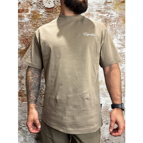 Equalité Signature Oversized Tee Taupe Equalité Signature Oversized Tee Taupe