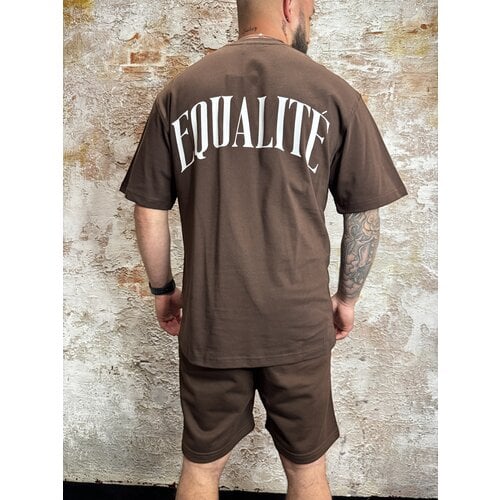 Equalité Equalité Oliver Oversized Tee Brown Equalité Equalité Oliver Oversized Tee Brown