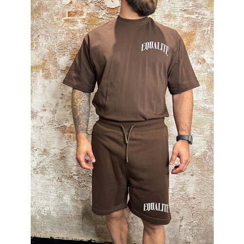Equalité Oliver Oversized Short Brown