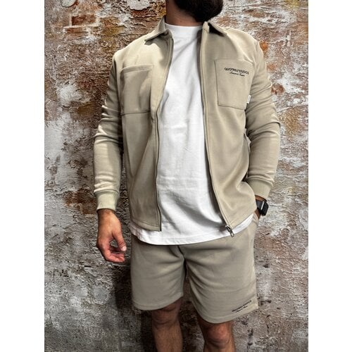 Quotrell Lagos Overshirt Sand Quotrell Lagos Overshirt Sand