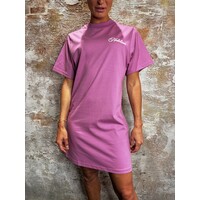 Endless Summer T-Shirt Dress Magenta