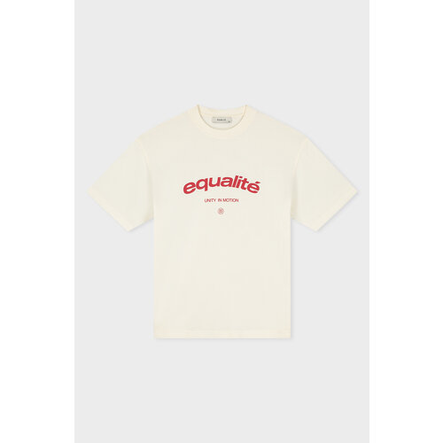 Equalité Celeste Boxy Offwhite Red