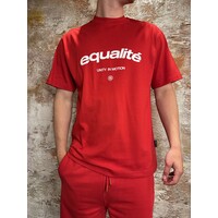 Celeste Boxy Tee Red