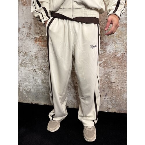 Equalité Oversized Track Pants Off White Equalité Oversized Track Pants Off White