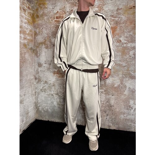 Equalité Oversized Track Pants Off White Equalité Oversized Track Pants Off White