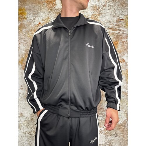 Equalité Oversized Track Jacket Black Equalité Oversized Track Jacket Black