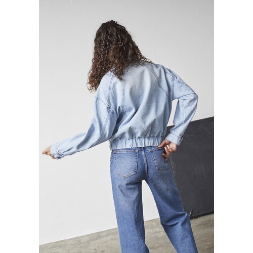 Sisters Point Fey-Ja Blue Denim Jacket