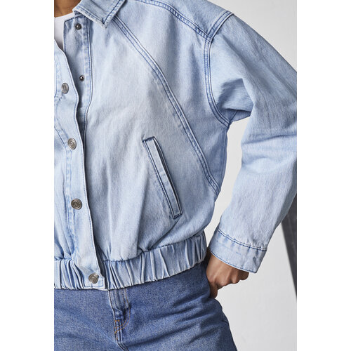 Sisters Point Fey-Ja Blue Denim Jacket