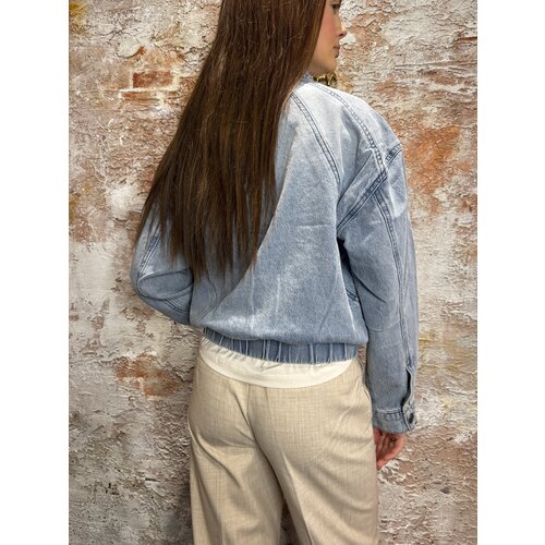 Sisters Point Fey-Ja Blue Denim Jacket