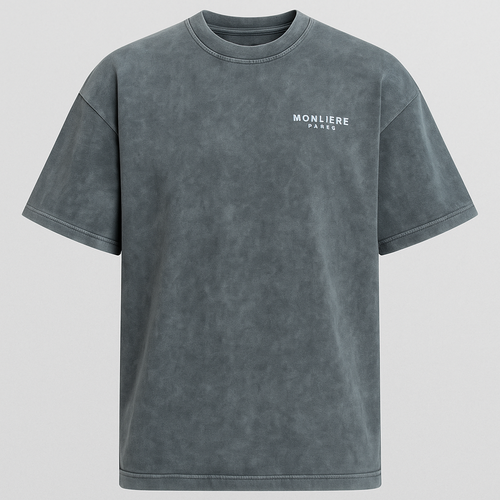 Monlière Paris Oversized T-Shirt Grey