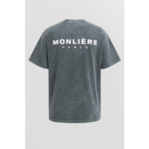 Monlière Paris Oversized T-Shirt Grey