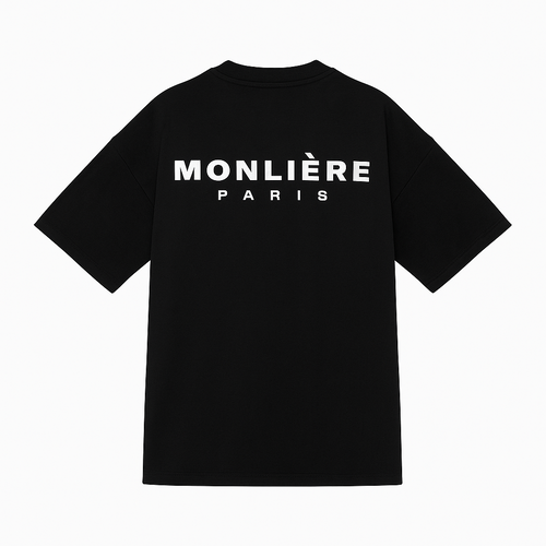 Monlière Paris Oversized T-Shirt Black
