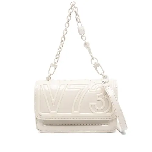V73 Fox Flap Bag Off White