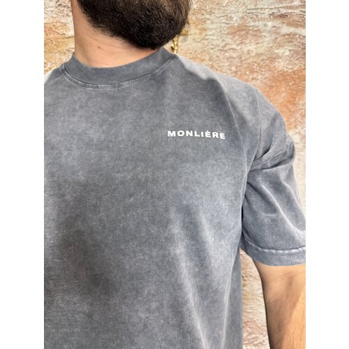 Monlière Paris Oversized T-Shirt Grey Monlière Paris Oversized T-Shirt Grey