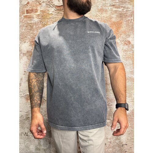 Monlière Paris Oversized T-Shirt Grey Monlière Paris Oversized T-Shirt Grey